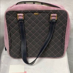 Marka Handbag Purse Organizer Doyble Zippered Qult